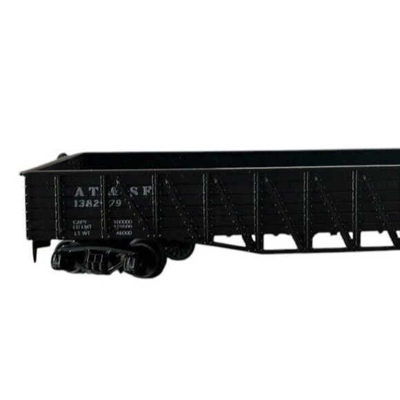 Vintage AHM #5299C ATSF Santa Fe 50' Outside Braced Gondola #138279 HO Gauge - Picture 3 of 10